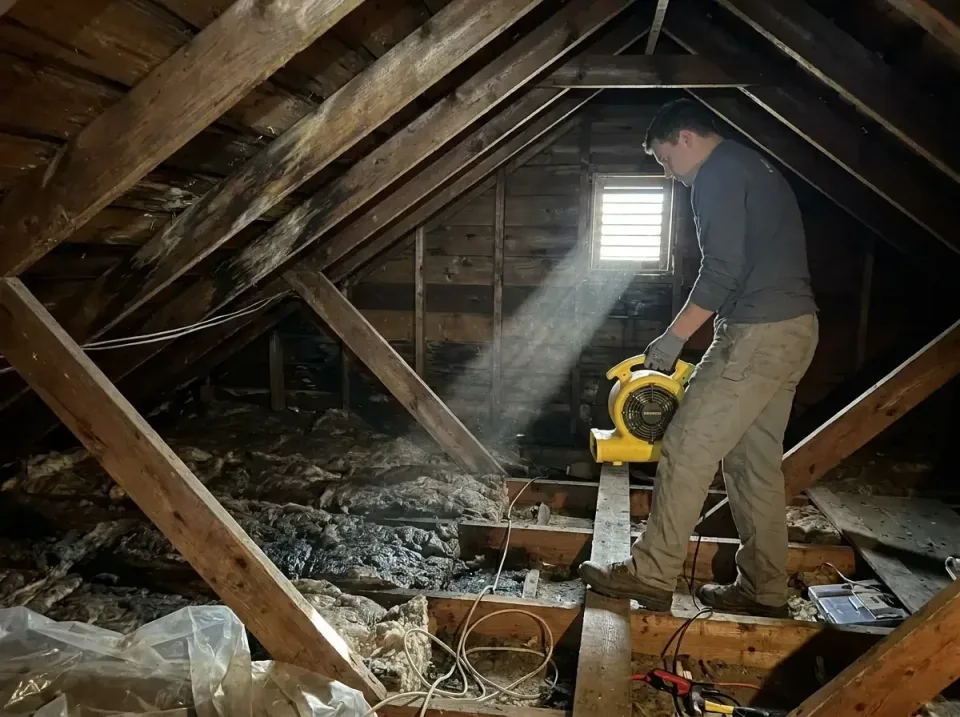 attic-water-damage-drying-proc-007 — frequently asked questions, Emergency Water Extraction & 24/7 Flood Response in Seneca,…